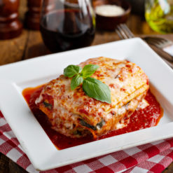 Lasagne  mit Rindfleisch