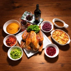 Pute in Thanksgivingzubereitung